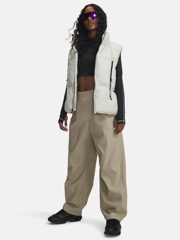 Under Armour Ženski jopič Under Armour Limitless Down Puffer Vest-WHT