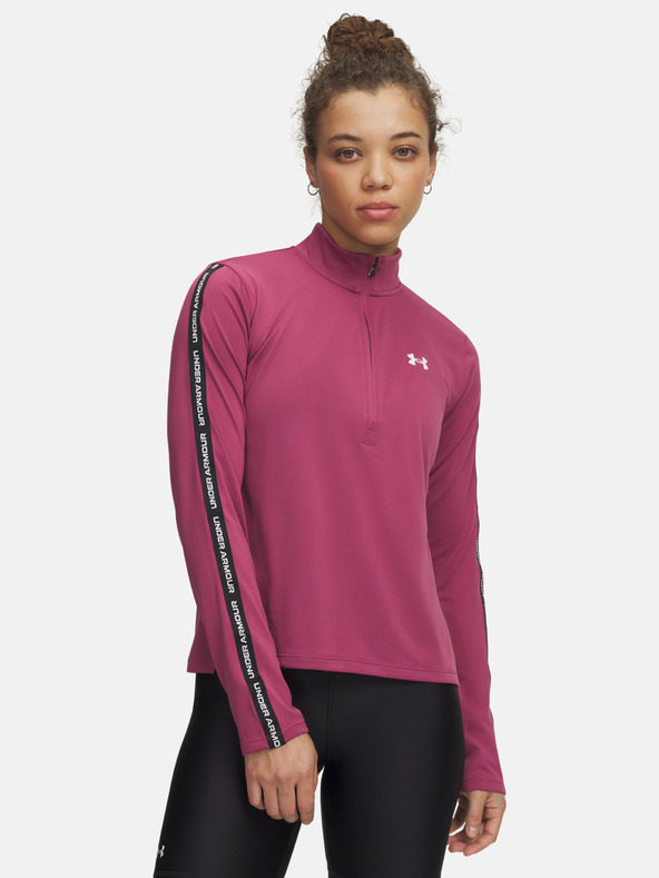 Under Armour Ženski pulover Under Armour UA Tech WM Tape Half Zip-RED