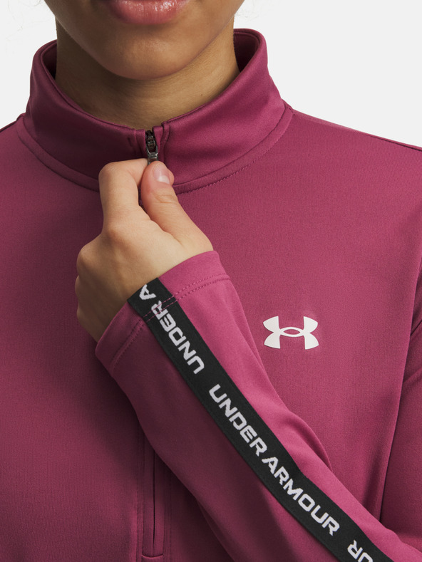 Under Armour Ženski pulover Under Armour UA Tech WM Tape Half Zip-RED