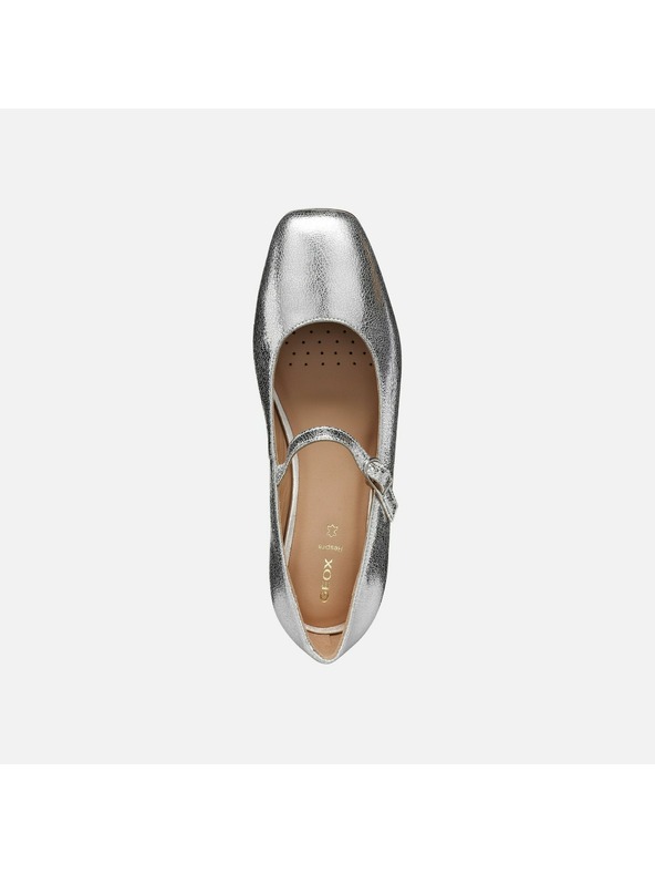 Geox Srebrni ženski balerinke Geox Marsilea