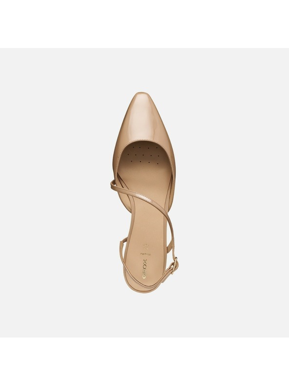 Geox Svetlo rjavi ženski balerinke Geox Giselda15