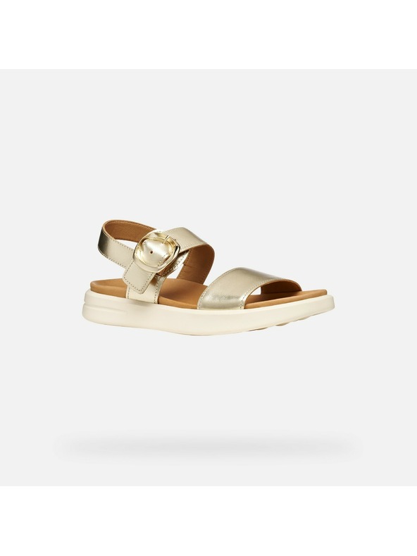 Geox Zlati ženski sandali Geox Xand 2S