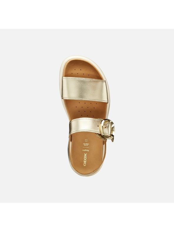 Geox Zlati ženski sandali Geox Xand 2S