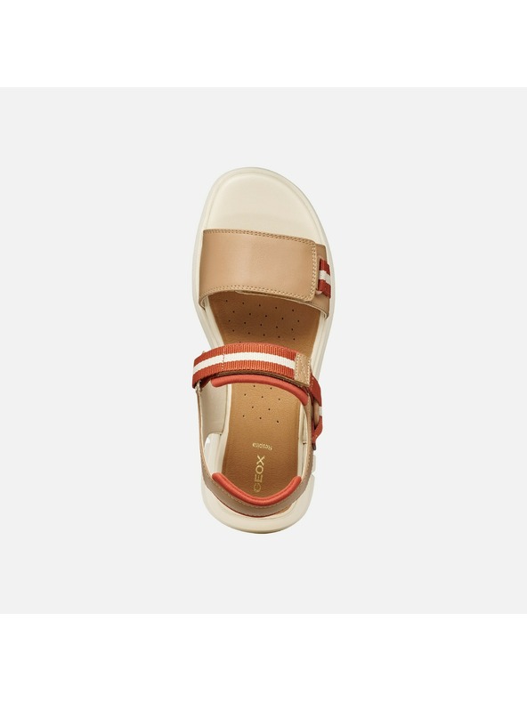 Geox Bežasti ženski sandali Geox Flextride S