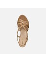 Geox Svetlo rjavi ženski sandali Geox Virnilisa 65 S