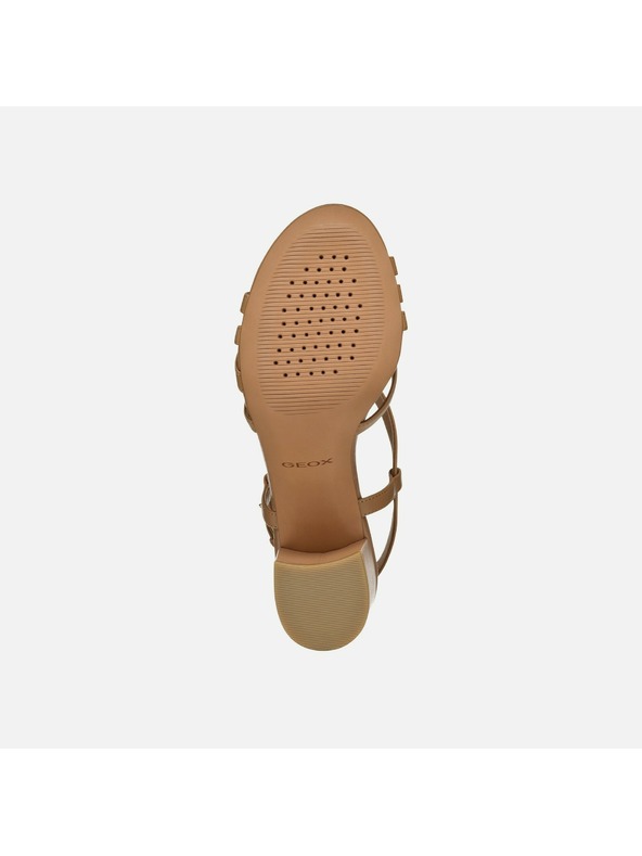 Geox Svetlo rjavi ženski sandali Geox Virnilisa 65 S
