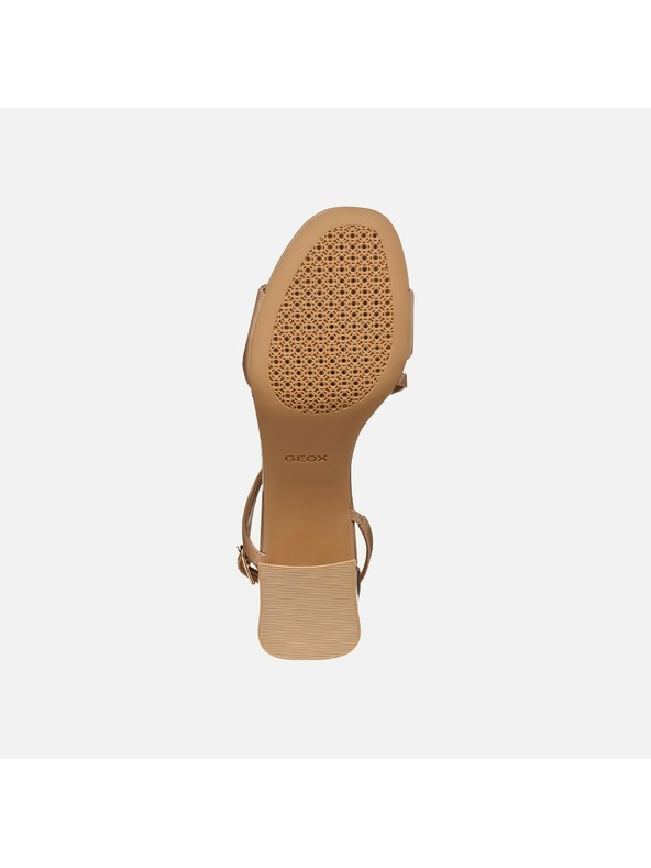 Geox Svetlo rjavi ženski sandali Geox New Eraklia 50 T01