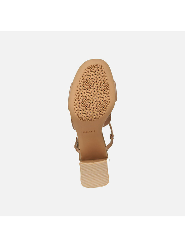 Geox Svetlo rjavi ženski sandali Geox New Eraklia 80 T01