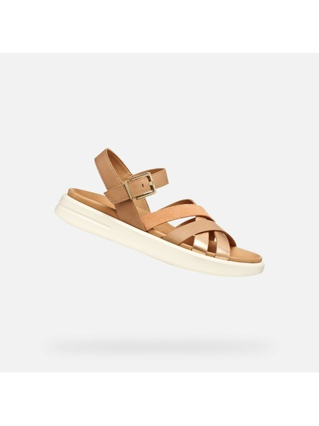 Geox Bež ženski sandali Geox Xand 2S