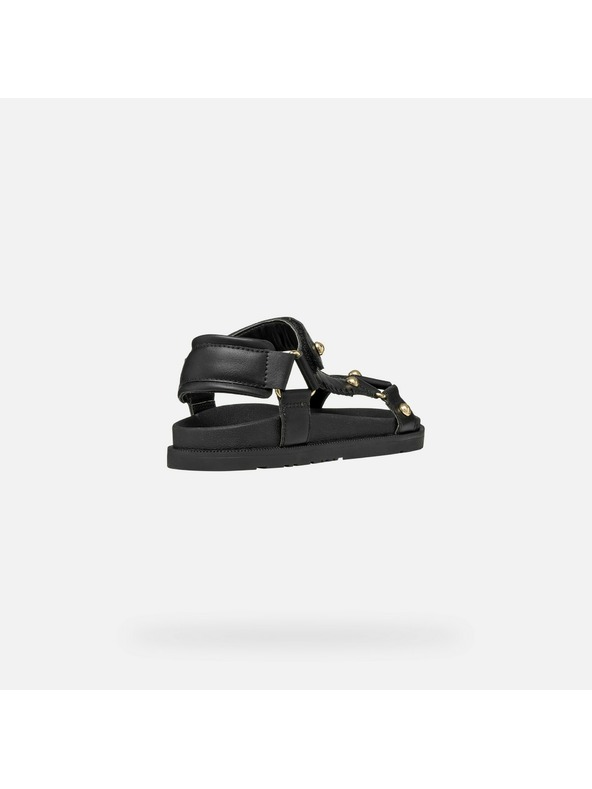 Geox Črni dekliški sandali Geox Sandal Foammentera