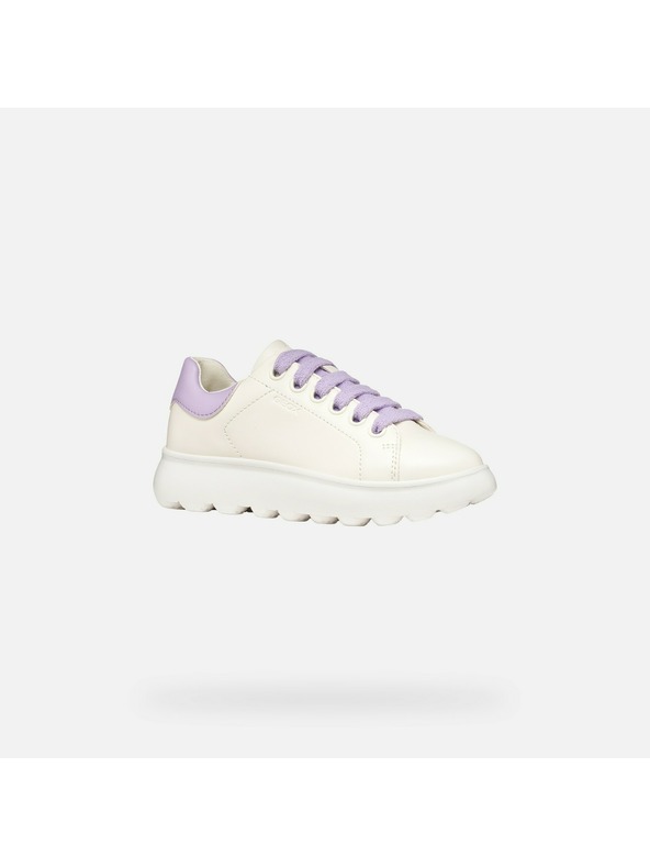 Geox Bele dekliške superge Geox Puffypop