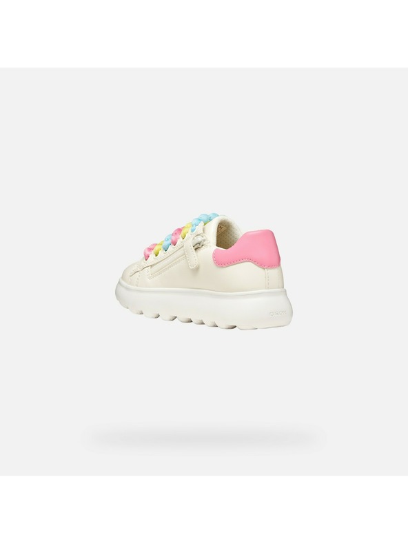 Geox Bele dekliške superge Geox Puffypop