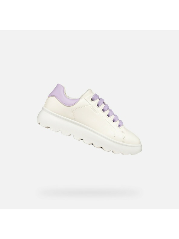 Geox Bele dekliške superge Geox Puffypop