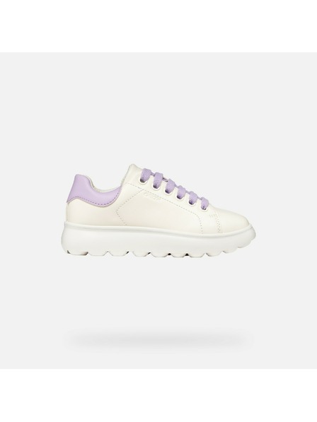 Geox Bele dekliške superge Geox Puffypop