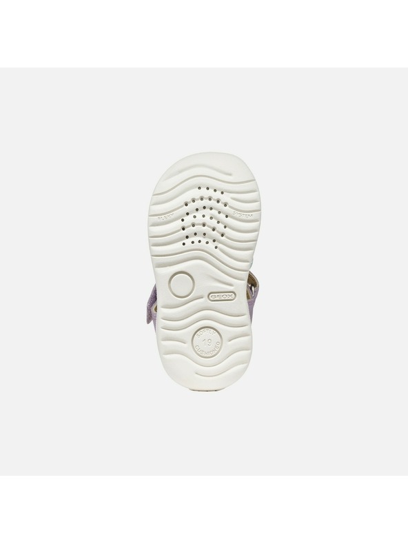 Geox Vijolčni dekliški čevlji za prve korake Geox Sandal Macchia