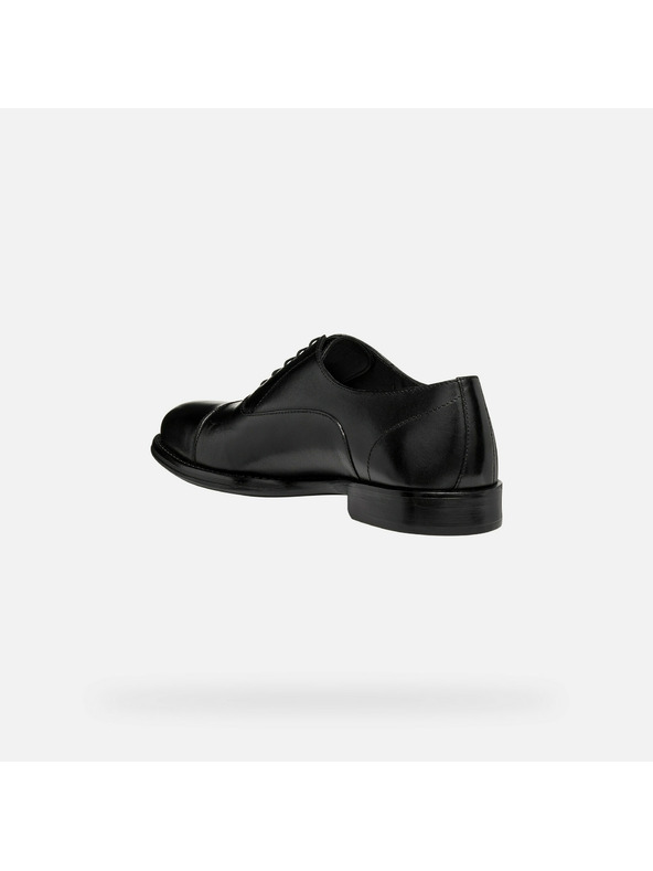 Geox Črni moški poslovni čevlji Geox Barberigo