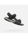 Geox Črni moški sandali Geox Spherica EC5