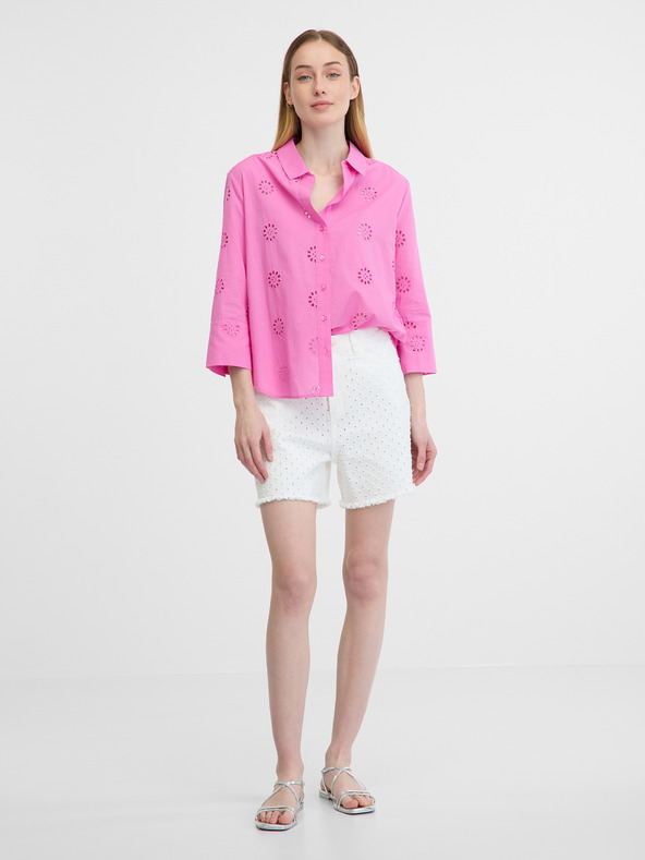 Orsay Rožnata ženska srajca ORSAY