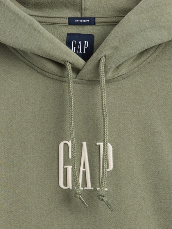 GAP Oversize jopica z logom VintageSoft GAP