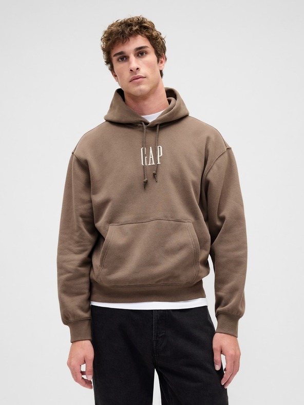 GAP Oversize jopica z logom VintageSoft GAP