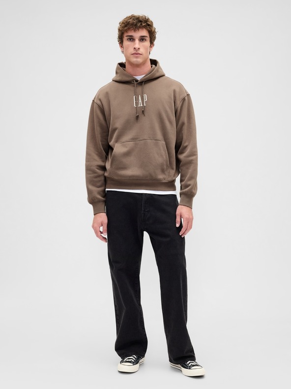 GAP Oversize jopica z logom VintageSoft GAP