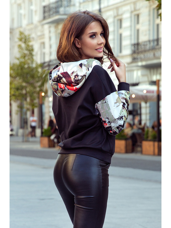 numoco Kengurujska jopica z barvnimi vstavki