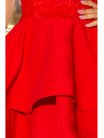 numoco LAURA obleke s čipko - rdeča