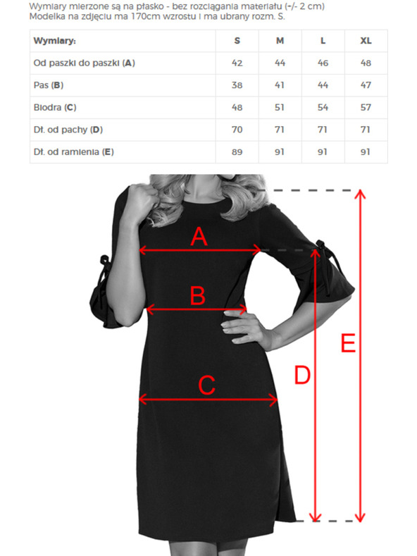 numoco NEVA trapezne obleke z pentljo - črna + cvetje