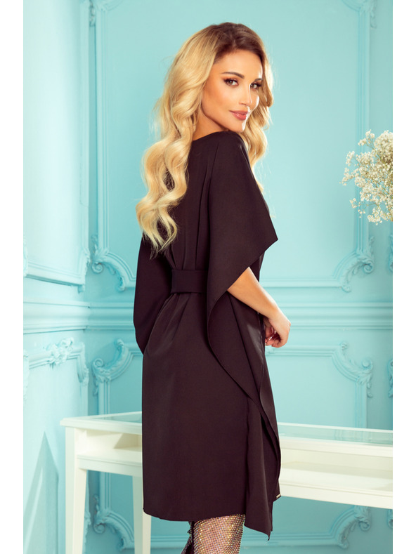 numoco SOFIA metuljaste obleke - črne