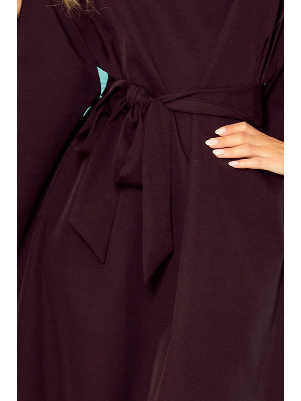 numoco SOFIA metuljaste obleke - črne