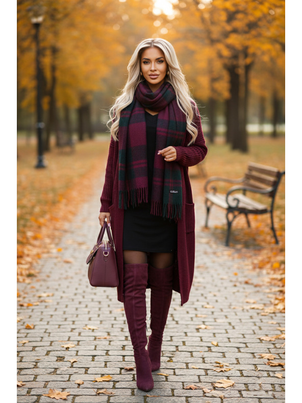 numoco Udobne netopirske obleke z dolgimi rokavi - črne