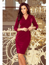 numoco KELLY Elegantne obleke z izrezom - bordo