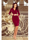 numoco KELLY Elegantne obleke z izrezom - bordo