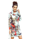 numoco IRENE Obleke z visokim ovratnikom - barvni vzorec