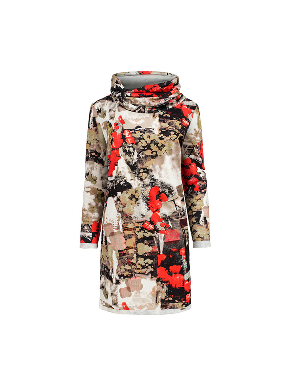 numoco IRENE Obleke z visokim ovratnikom - barvni vzorec