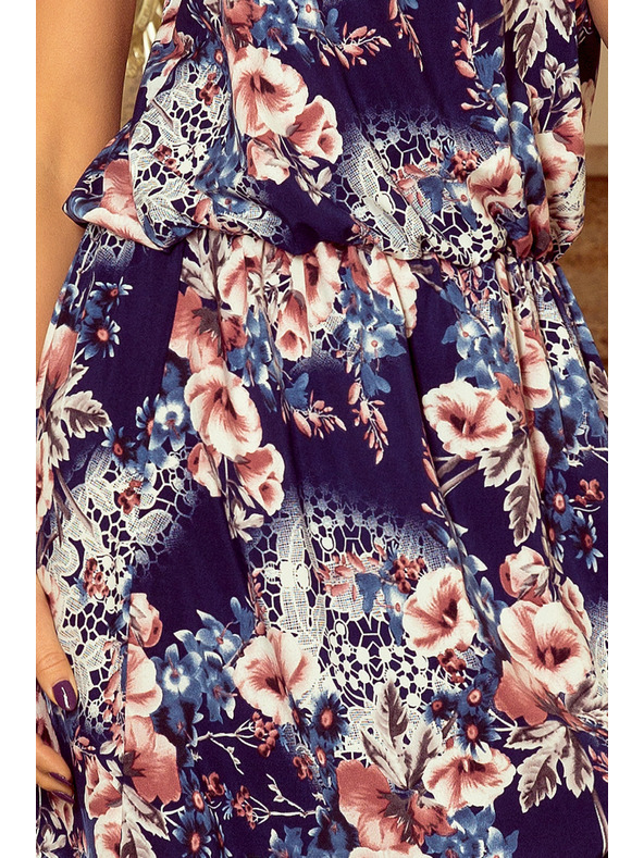 numoco Dolge obleke zavezane na vratu - slez