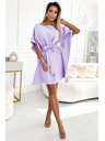 numoco SOFIA Metuljaste obleke - svetlo vijoličaste