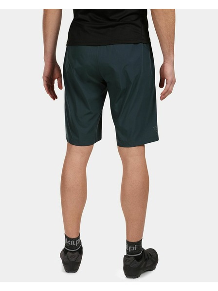 Kilpi Moške kolesarske hlače Freestyle Kilpi HIXON-M Dark Green