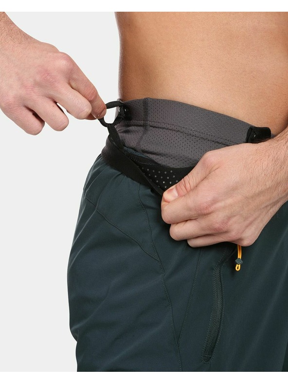 Kilpi Moške kolesarske hlače Freestyle Kilpi HIXON-M Dark Green