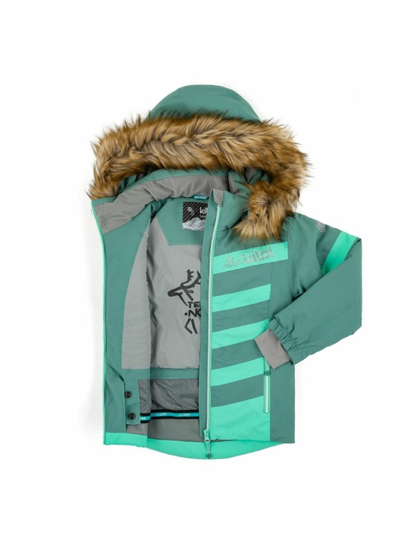Kilpi Dekliška smučarska jakna Kilpi MASSIMA-JG Turkizna