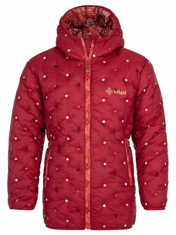 Kilpi Dekliški zimski plašč Kilpi DAMIA-JG Temno rdeča
