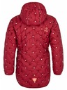 Kilpi Dekliški zimski plašč Kilpi DAMIA-JG Temno rdeča