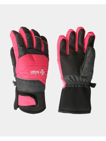 Kilpi Otroške prstne smučarske rokavice Kilpi SKIMI-J Pink