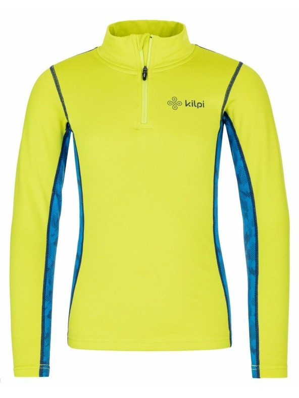 Kilpi Otroška funkcionalna majica z dolgimi rokavi Kilpi WILLIE-J Svetlo zelena