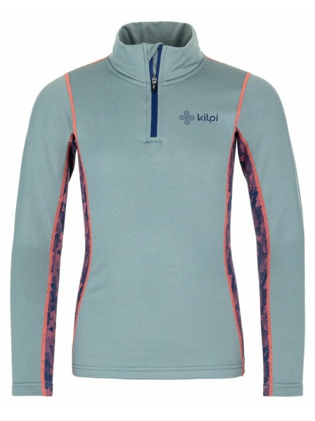 Kilpi Otroška funkcionalna majica z dolgimi rokavi Kilpi WILLIE-J Svetlo modra