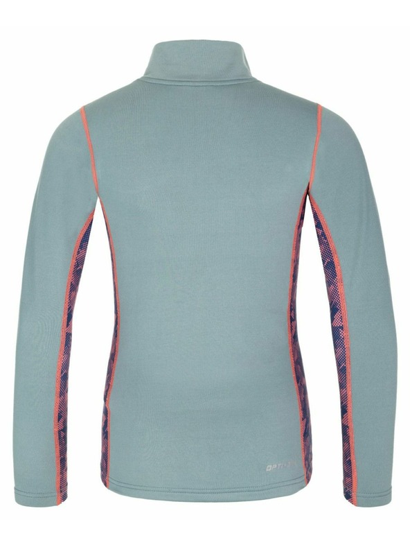 Kilpi Otroška funkcionalna majica z dolgimi rokavi Kilpi WILLIE-J Svetlo modra