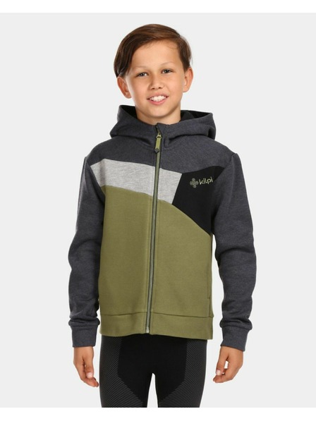 Kilpi Otroška bombažna jopa Kilpi PREDA-JB Zelena