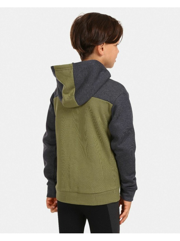 Kilpi Otroška bombažna jopa Kilpi PREDA-JB Zelena