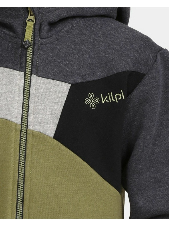 Kilpi Otroška bombažna jopa Kilpi PREDA-JB Zelena