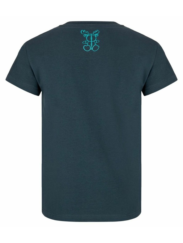 Kilpi Deške bombažne majice Kilpi ALBION-JB Temno modra